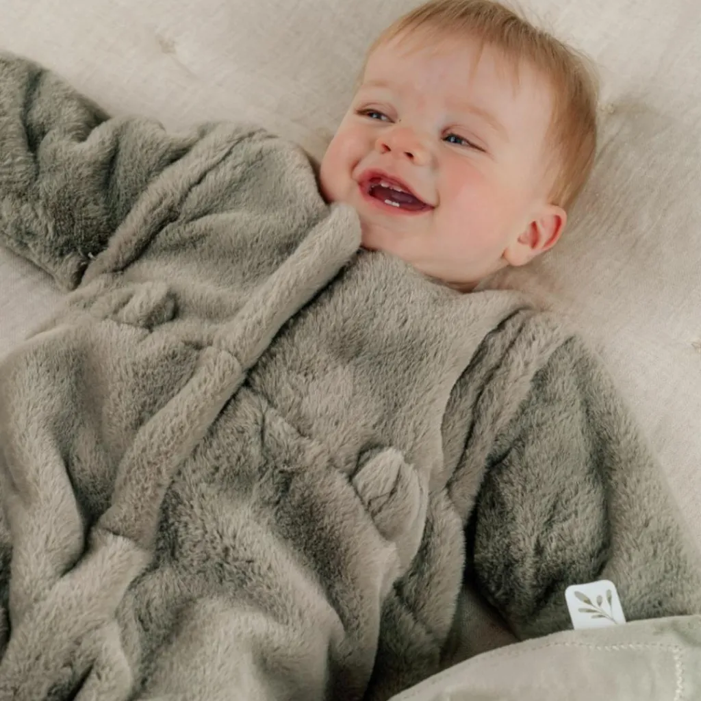 Best Gigoteuse en fausse fourrure kaki (70cm) Gigoteuse Hiver