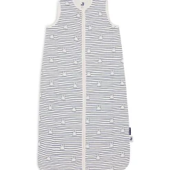 Jollein Gigoteuse en gaze de coton Miffy Stripe Navy TOG 0,5 (18-24 mois)