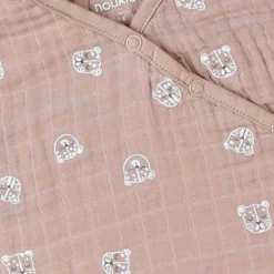 Noukie's Gigoteuse en mousseline félins cappuccino TOG 1 (100 cm)