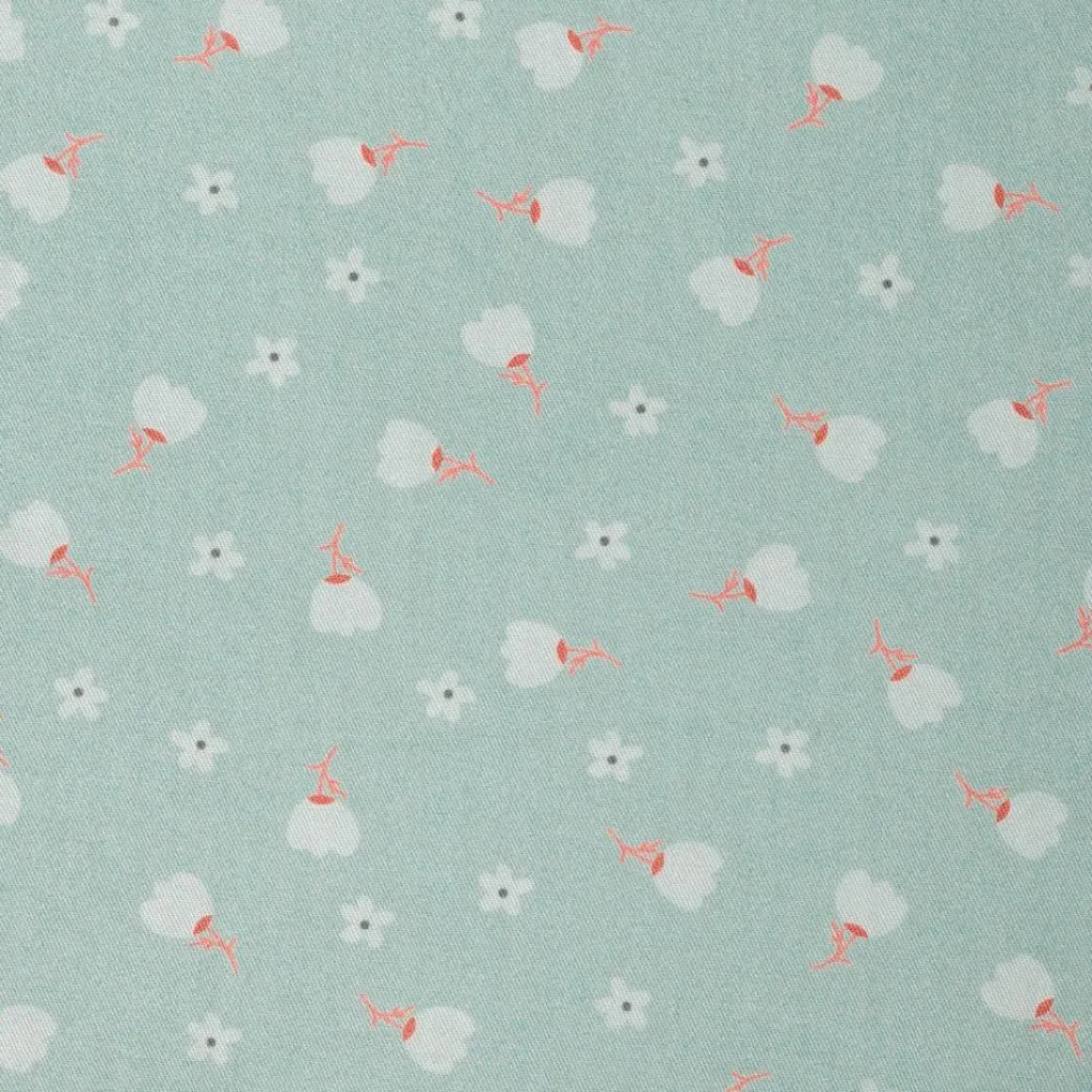 Nattou Gigoteuse en popeline TOG 2 verte Mila, Zoé et Lana (0-3 mois)