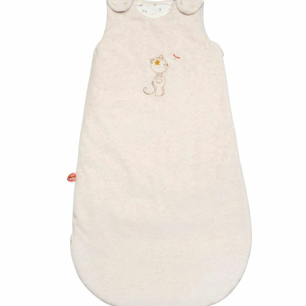 Nattou Gigoteuse en velours TOG 2,5 beige Mila, Zoé et Lana (6-24 mois)