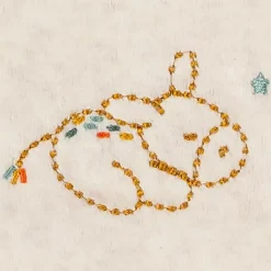 Nattou Gigoteuse en velours TOG 2,5 beige Felix et Léo (0-3 mois)