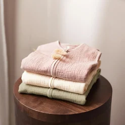 Jollein Gigoteuse légère en gaze de coton Wild Rose TOG 0,5 (3-6 mois)