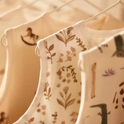 Jollein Gigoteuse légère en gaze de coton Bloomy TOG 0,5 (6-18 mois)