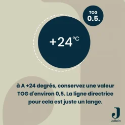 Sale Gigoteuse légère jersey On the Go TOG 0,5 (3-6 mois) Gigoteuse Été