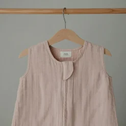 Mushie Gigoteuse légère TOG 0,5 en coton bio Blush (0-6 mois)