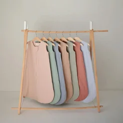 Mushie Gigoteuse légère TOG 0,5 en coton bio Blush (0-6 mois)