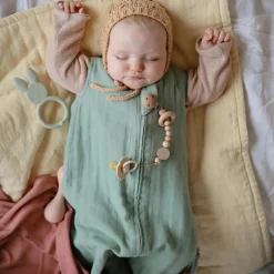 Best Gigoteuse légère TOG 0,5 en coton bio Roman Green (0-6 mois) Gigoteuse Été