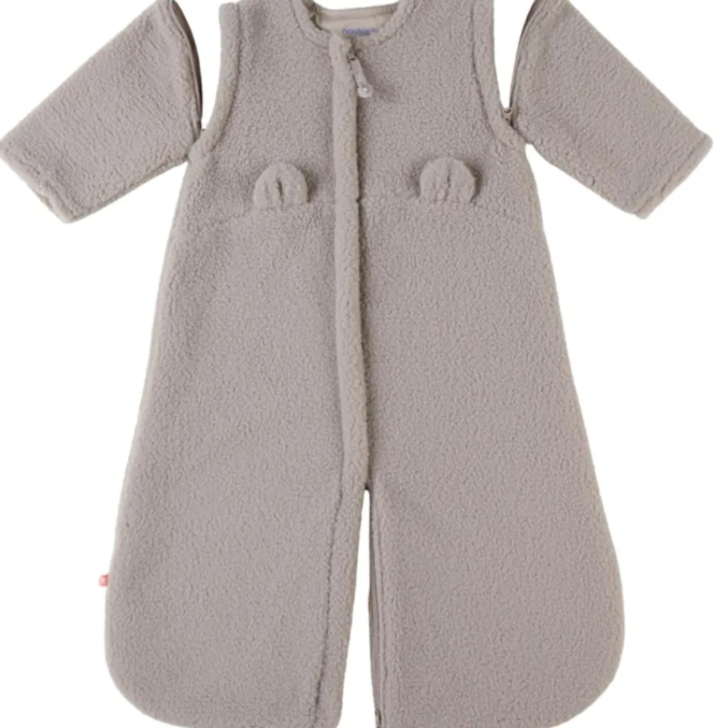 Noukie's Gigoteuse manches amovibles sherpa beige Mix & Match TOG 2 (70 cm)
