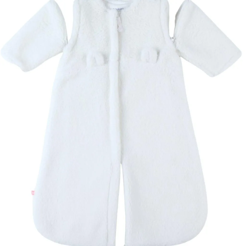 Noukie's Gigoteuse manches amovibles sherpa écru Mix & Match TOG 2 (70 cm)