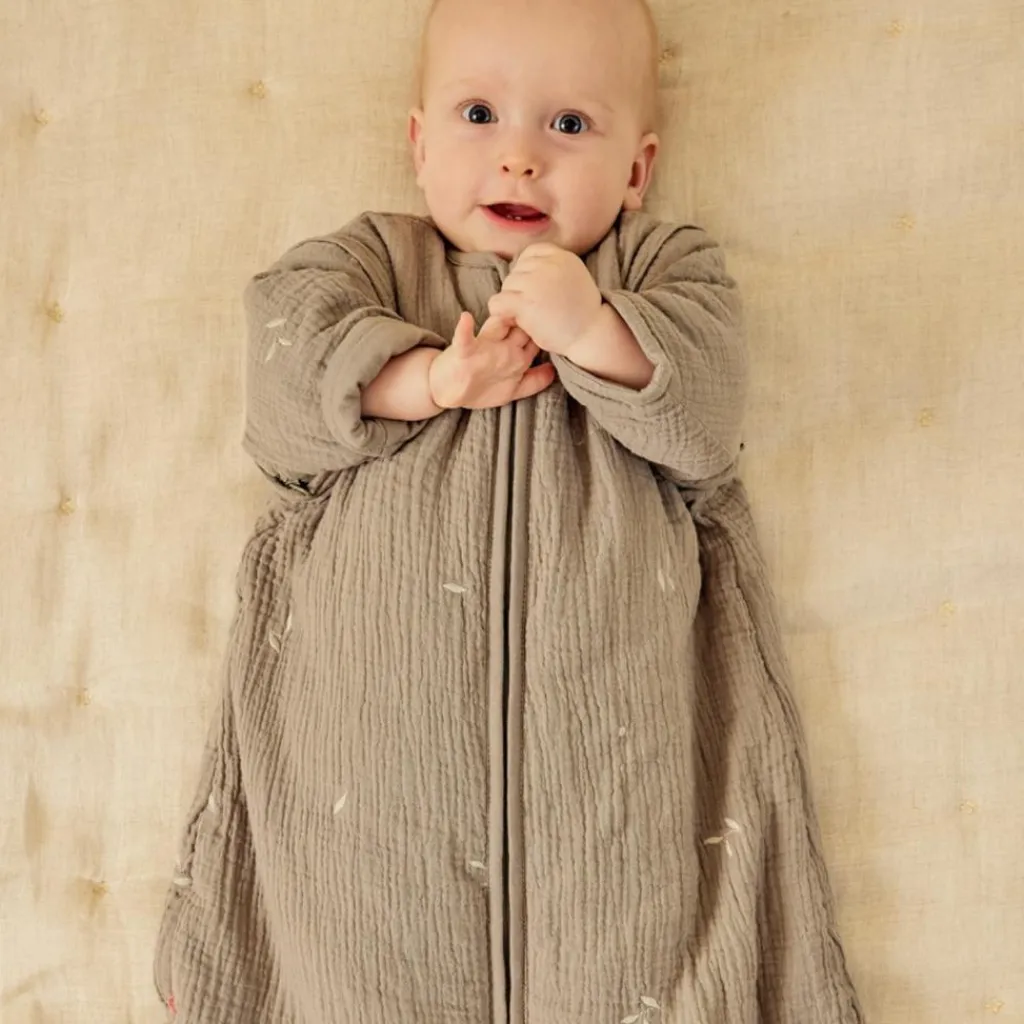 Noukie's Gigoteuse manches amovibles gaze de coton bio (70 cm)