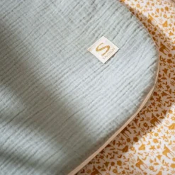 Sauthon Gigoteuse ouatinée + doudou mouchoir Sauge TOG 2,5 (0-6 mois)