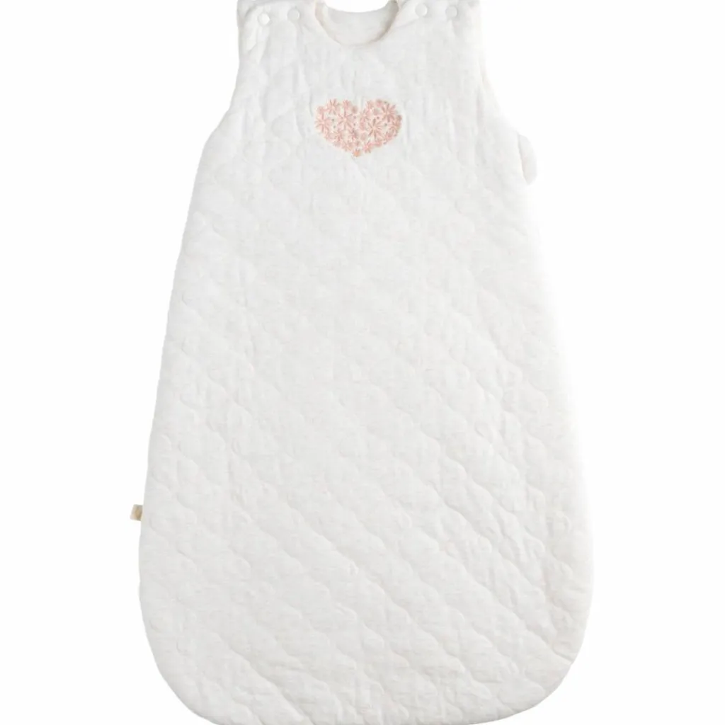 Gigoteuse ouatinée Petit Cœur Crème TOG 4 (0-6 mois) Gigoteuse Hiver