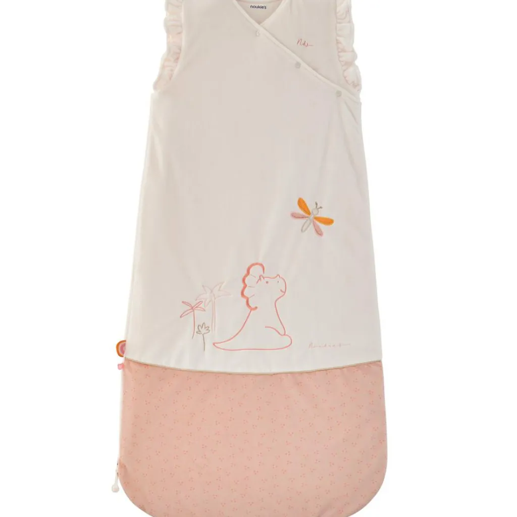 Noukie's Gigoteuse Popsie en veloudoux écru TOG 2-3,5 (100 cm)