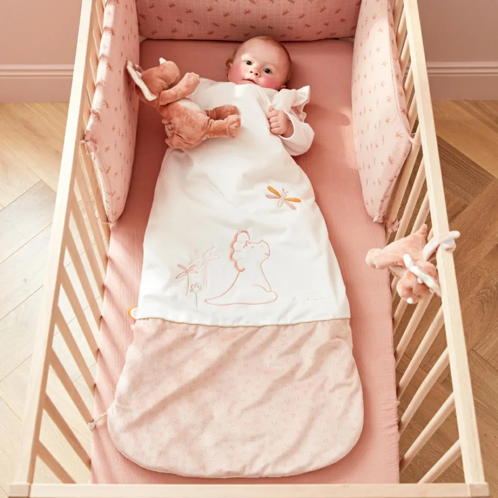 Noukie's Gigoteuse Popsie en veloudoux écru TOG 2-3,5 (100 cm)