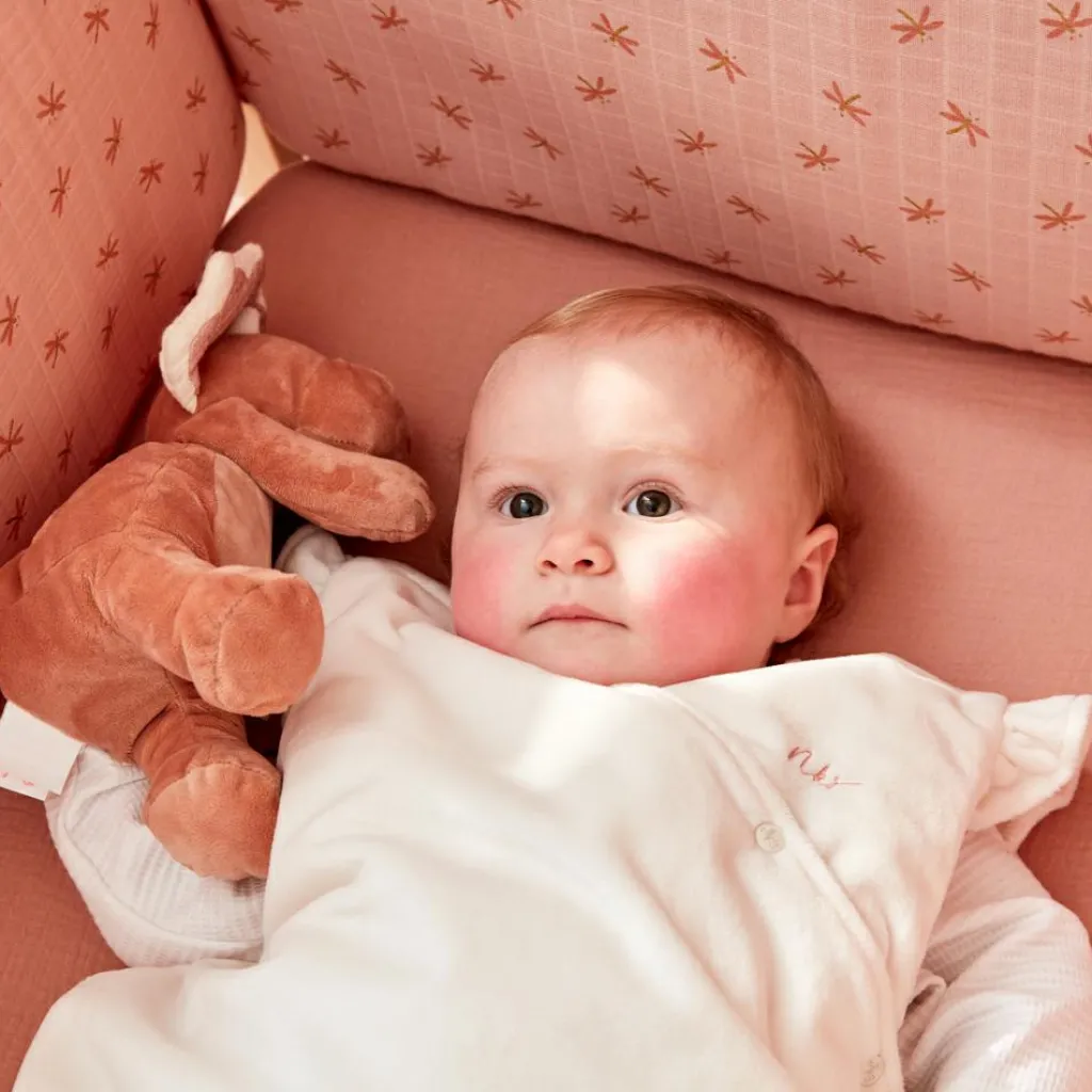 Noukie's Gigoteuse Popsie en veloudoux écru TOG 2-3,5 (100 cm)