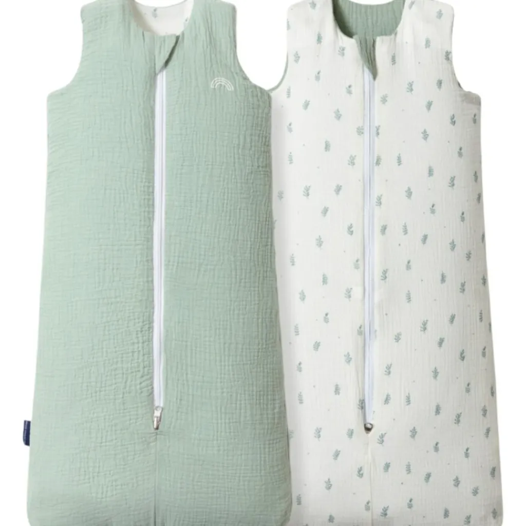 Sale Gigoteuse réversible 4 saisons verte 0-6 mois Gigoteuse Mi-Saison / 4 Saisons