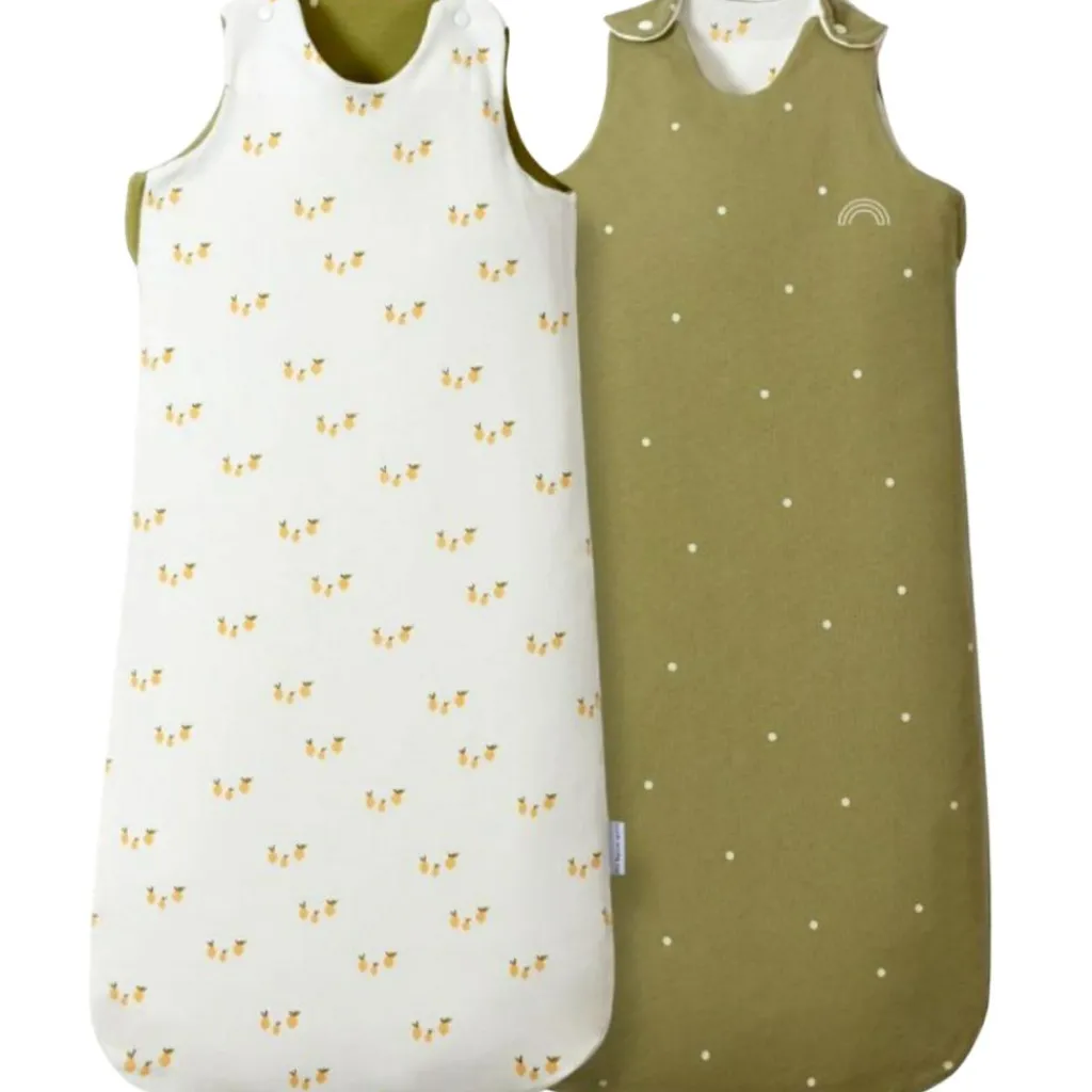 New Gigoteuse réversible 4 saisons citrons (18-36 mois) Gigoteuse Mi-Saison / 4 Saisons
