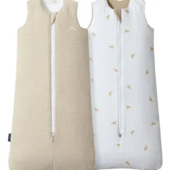 Les petites billes Gigoteuse réversible 4 saisons beige 18-36 mois