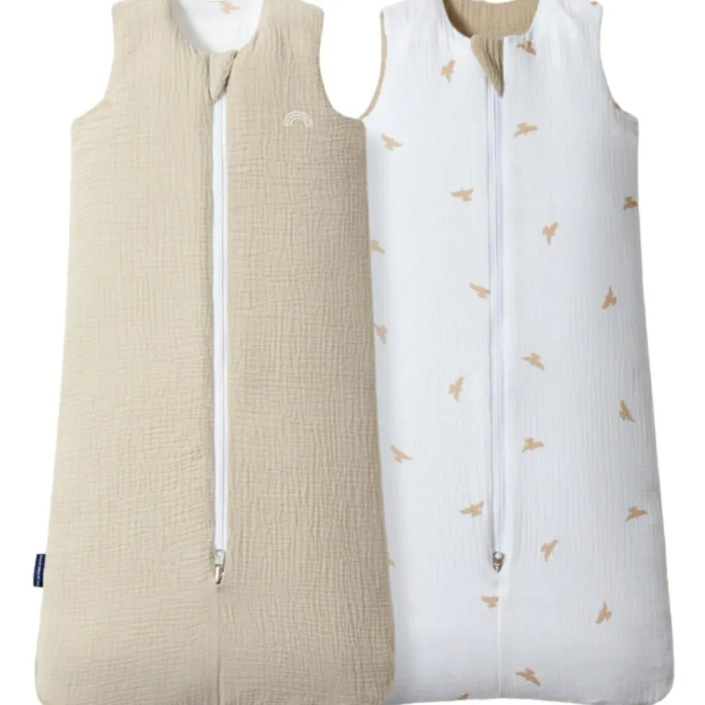 New Gigoteuse réversible 4 saisons beige 0-6 mois Gigoteuse Mi-Saison / 4 Saisons