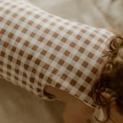 Les petites billes Gigoteuse réversible 4 saisons vichy 0-6 mois