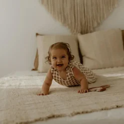 Les petites billes Gigoteuse réversible 4 saisons vichy 0-6 mois