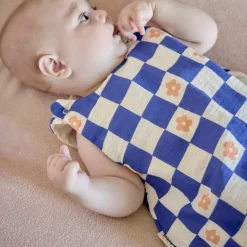 Hot Gigoteuse été Comme un bonbon Romy (0-6 mois) damier bleu Gigoteuse Été