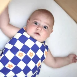 Hot Gigoteuse été Comme un bonbon Romy (0-6 mois) damier bleu Gigoteuse Été