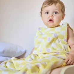 Online Gigoteuse été Comme un bonbon Romy (6-24 mois) damier jaune Gigoteuse Été