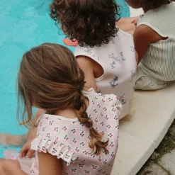 Konges Slojd Gilet de natation Avery Cherry Pink (2-3 ans)