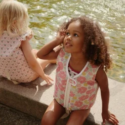 Konges Slojd Gilet de natation Avery Fleur anglaise (2-3 ans)