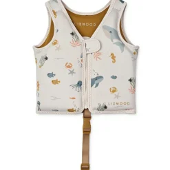Liewood Gilet de natation Dove Sea creature (1-2 ans)