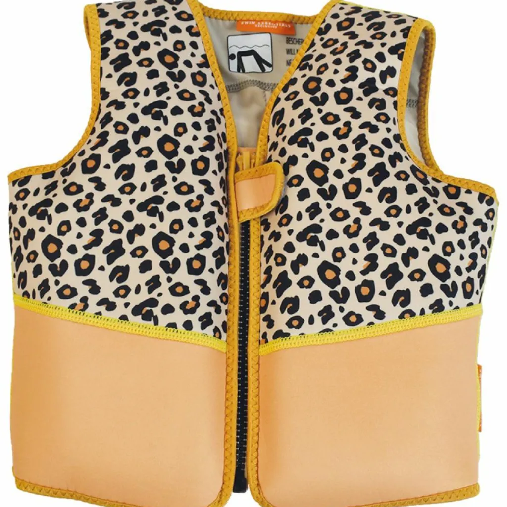 Clearance Gilet de natation Léopard beige (2-3 ans) Gilet De Natation