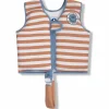Discount Gilet de natation Rayures brun (3-6 ans) Gilet De Natation