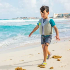 BBLUV Gilet de natation évolutif Näj Gris (1-3 ans)