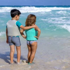 BBLUV Gilet de natation évolutif Näj Gris (1-3 ans)