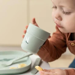 Done by Deer Gobelet Croco Vert