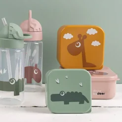 Outlet Gourde à paille Croco Vert (350 ml) Enfant Gourde Enfant