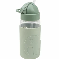Enfant Done by Deer Gourde à paille Easy-grip Elphee vert (350 ml)