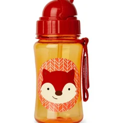 New Gourde à paille Zoo renard (350 ml) Enfant Gourde Enfant