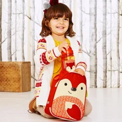 New Gourde à paille Zoo renard (350 ml) Enfant Gourde Enfant