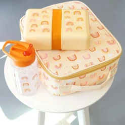 Enfant A Little Lovely Company Gourde Arc-en-ciel (450 ml)