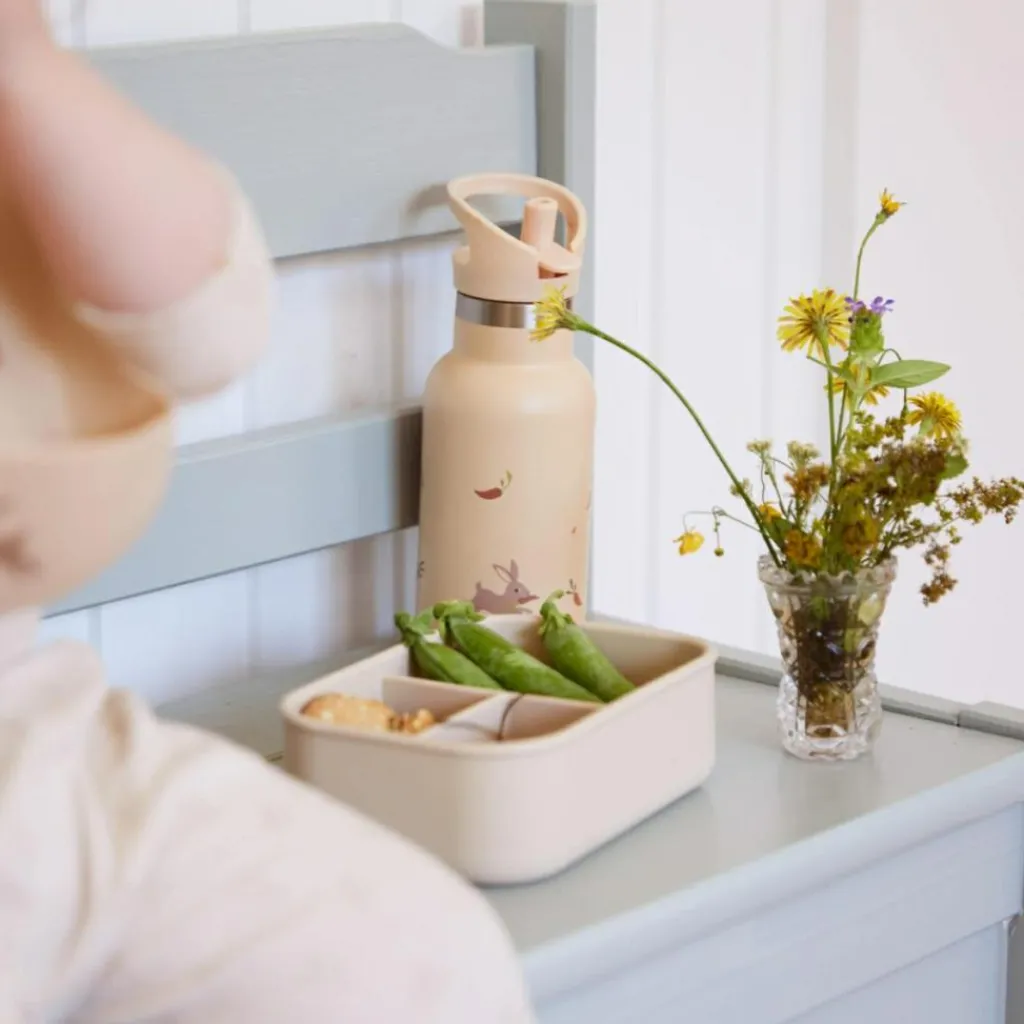 New Gourde en acier inoxydable Lapin Enfant Gourde Enfant