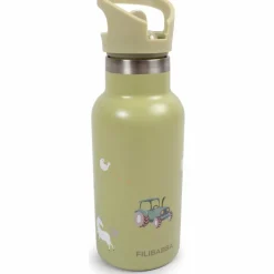 Enfant Filibabba Gourde en acier inoxydable A la ferme