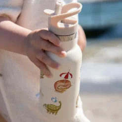 Enfant Filibabba Gourde en acier inoxydable Dino Beach