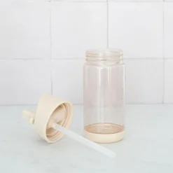 New Gourde en plastique recyclé Sable Enfant Gourde Enfant