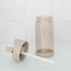 Enfant 3 sprouts Gourde en plastique recyclé Taupe