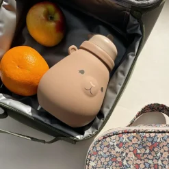 Enfant Konges Slojd Gourde en silicone Teddy Blush