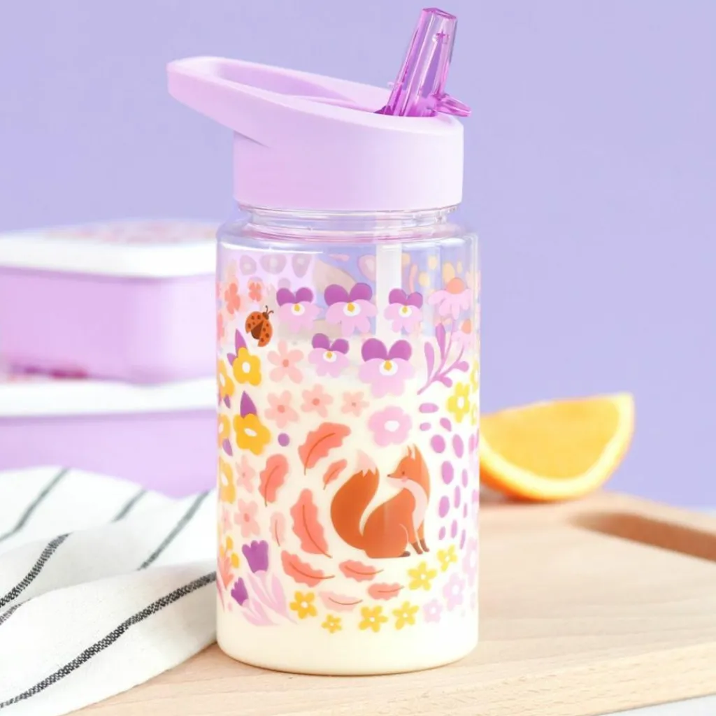 Enfant A Little Lovely Company Gourde Fleurs du jardin (450 ml)