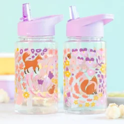 Enfant A Little Lovely Company Gourde Fleurs du jardin (450 ml)